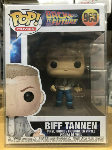 Funko Pop! Movies: Back to the Future BIFF TANNEN Figure #963 w/ Protector