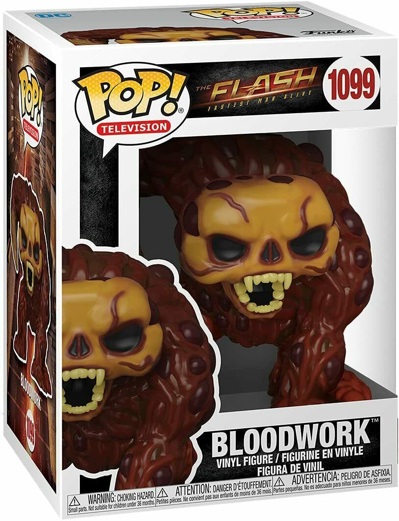 Funko POP DC Comics Bloodwork The Flash Figure #1099 w/ Protector IN STOCK