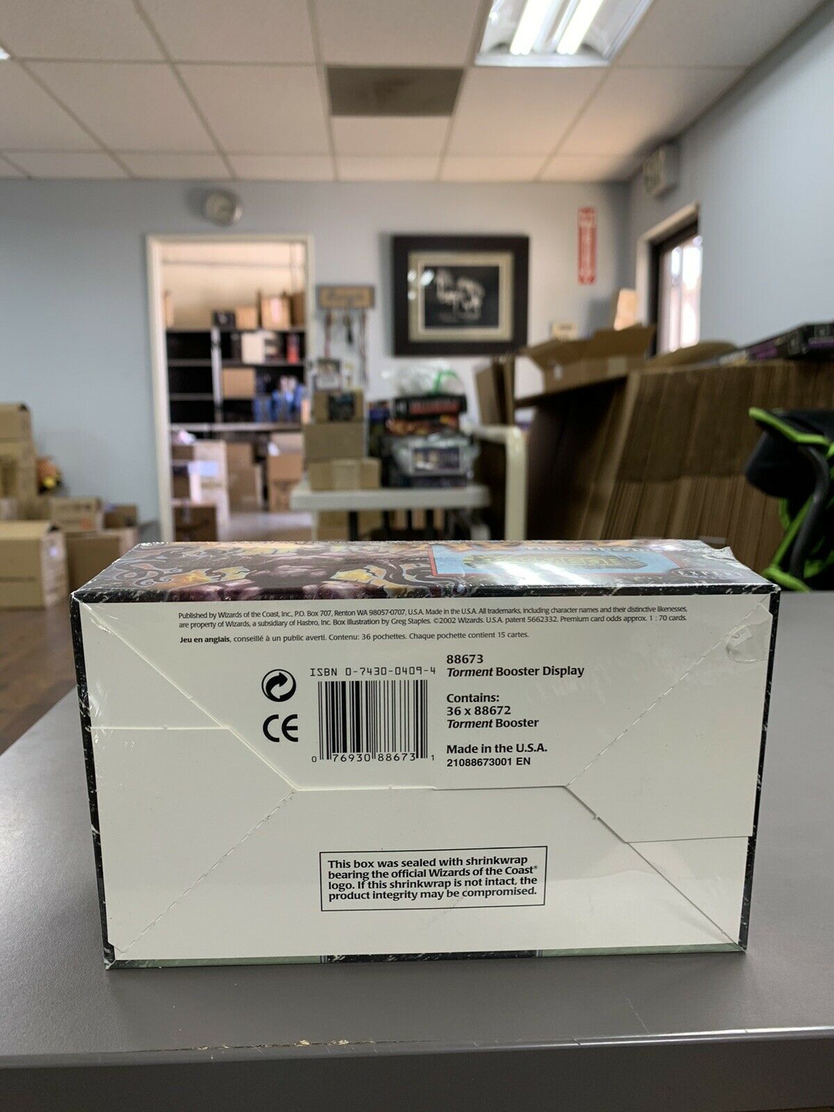 MTG Magic the Gathering - Factory Sealed - Torment Booster Box - 36 pa Toystops MTG Magic the Gathering - Factory Sealed - Torment Booster Box - 36 pa Toystops