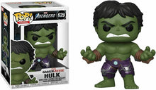 Load image into Gallery viewer, Funko Pop! Marvel: Avengers Game - Hulk (Stark Tech Suit) Figure with Protector