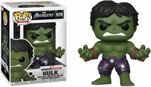 Funko Pop! Marvel: Avengers Game - Hulk (Stark Tech Suit) Figure with Protector