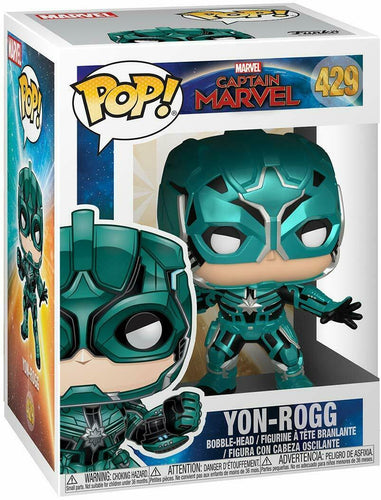 FUNKO Pop! Vinyl - Captain Marvel - Yon Rogg - star commander #429 W/PROTECTOR