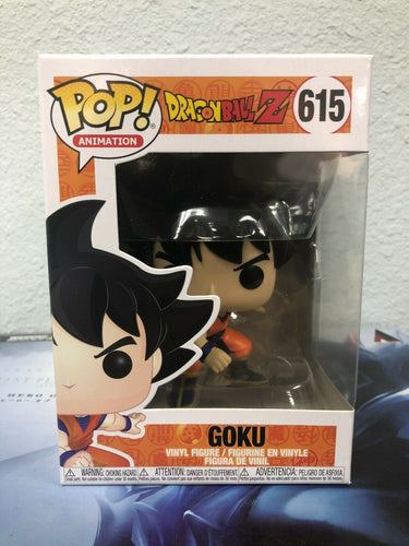 Funko POP! Animation: Dragon Ball Z GOKU Figure #615 w/ Protector