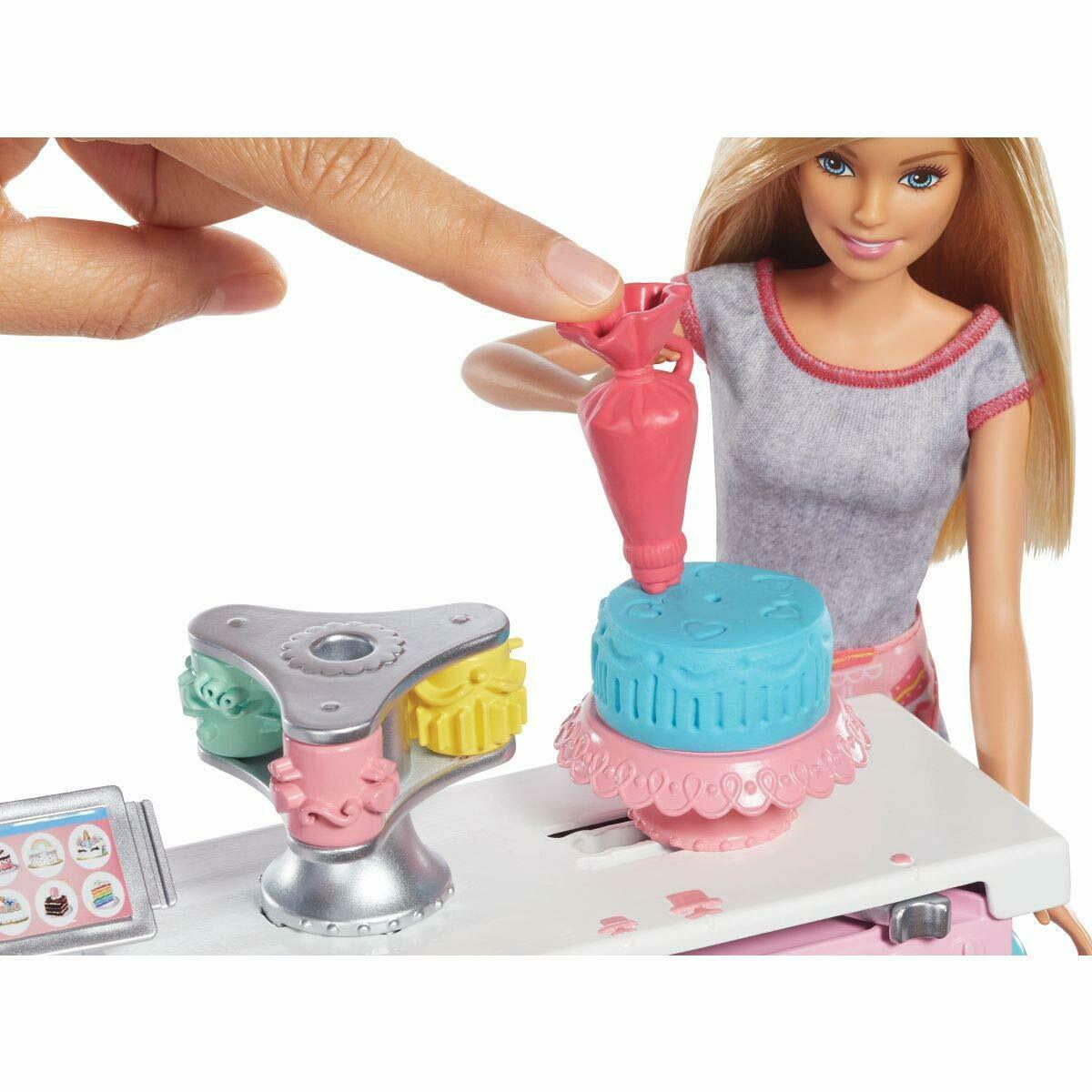 Barbie Doll & Bakery Playset