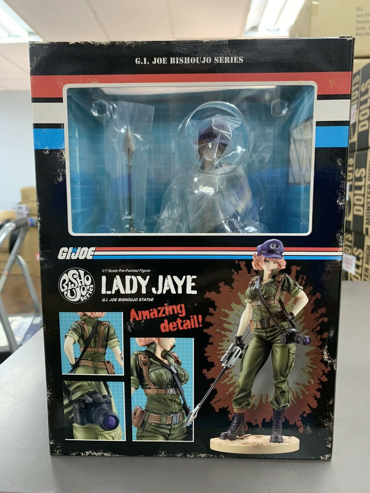 Kotobukiya G.I. Joe Lady Jaye Bishoujo 1/7 Scale Pvc Figure Statue SV2 –  Toystops