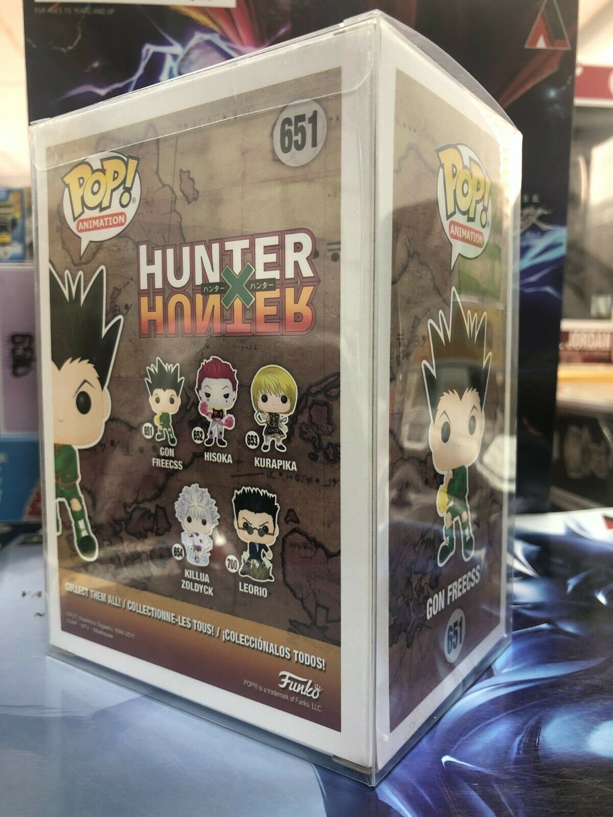 Funko Pop! Animation Hunter x Hunter Gon Freecss Figure #651 - FW21 - US