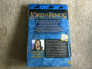 Lord of the Rings Return of the King -  ARAGORN 11" Deluxe Poseable Figure NEW