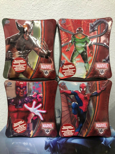 Upper Deck Marvel Definitive Super Hero TCG Booster Packs Tin Box Set Of 4