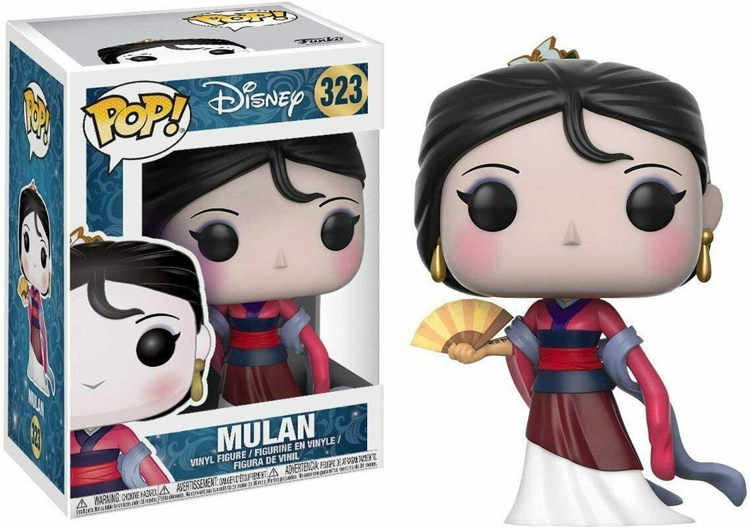 Funko POP! Disney MULAN (New) Collectible Figure #323 w/ Protector