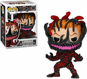 Funko POP! Marvel Venom CARNAGE Figure #367 w/ Protector