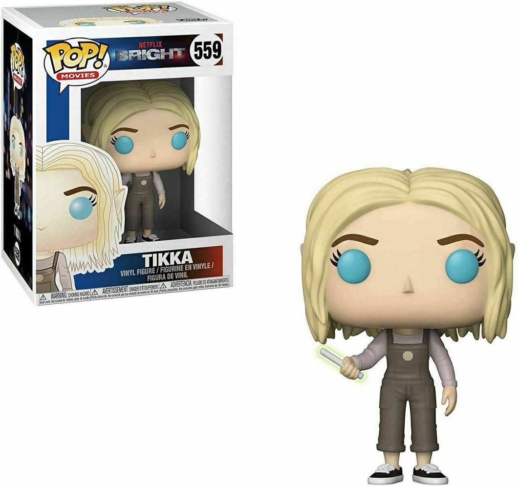 Funko Pop! Netflix Bright TIKKA Figure #559 DAMAGE BOX