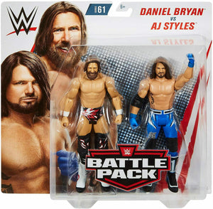 WWE Aj Styles vs Daniel Bryan 2-Pack Mattel