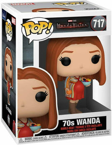 Funko Pop Marvel Studios WandaVision: Wanda 70s Figure w/ Protector IN STOCK