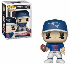 Funko POP! NFL Patriots DREW BREES Figure #115 DAMAGE BOX