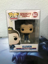 Load image into Gallery viewer, Funko POP! TV: Stranger Things ELEVEN w/ Suspenders Figure #843 w/ Protector