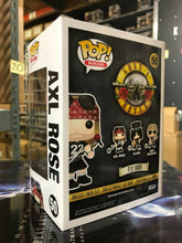 Load image into Gallery viewer, Funko POP! Rocks: Guns N Roses AXL ROSE Figure #50 w/ Protector