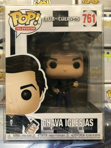 Funko POP! Television: Club de Cuervos CHAVA IGLESIA Figure #761 w/ Protector