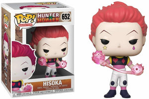 Funko POP! Anime: Hunter X Hunter HISOKA Figure #652 w/ Protector