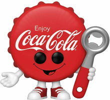 Load image into Gallery viewer, Funko POP! Foodies Coke Coca-Cola Bottle Cap Figure w/ Protector IN STOCK