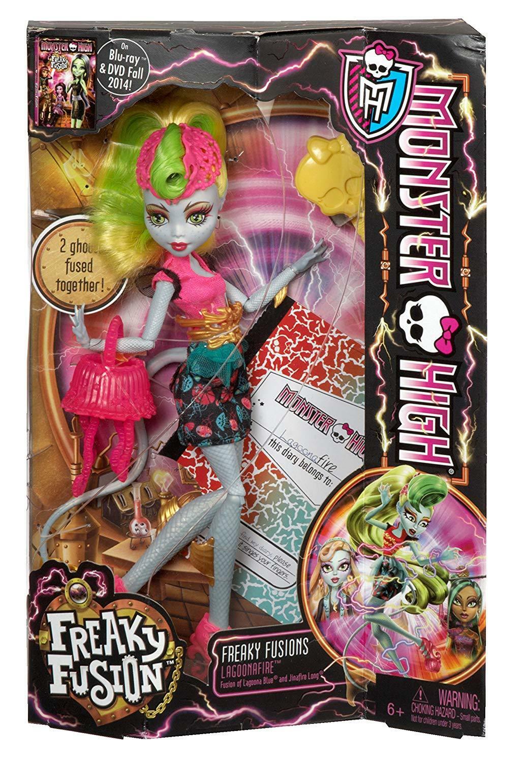 Monster High Freaky Fusion Lagoonafire Doll NEW