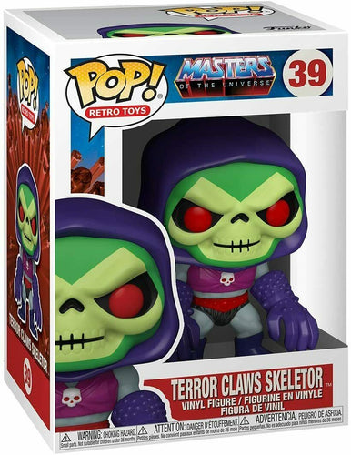 Funko POP! Retro Masters of the Universe TERROR CLAWS SKELLETOR #39 DAMAGE BOX