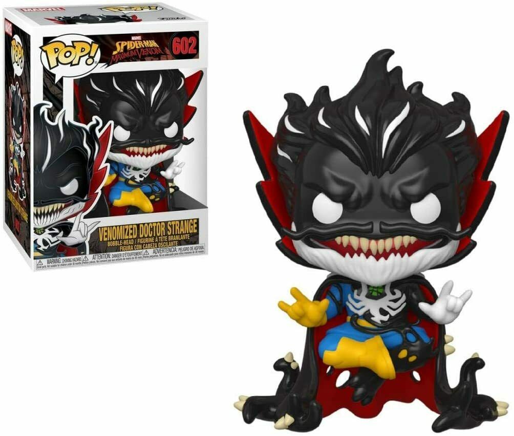 Funko Pop Venomized Doctor Strange #602 Marvel Maximum Venom Figure w/ Protector