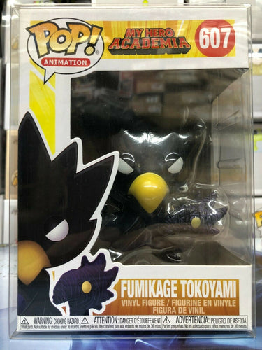 Funko POP! Anime: My Hero Academia FUMIKAGE TOKOYAMI Figure #607 w/ Protector