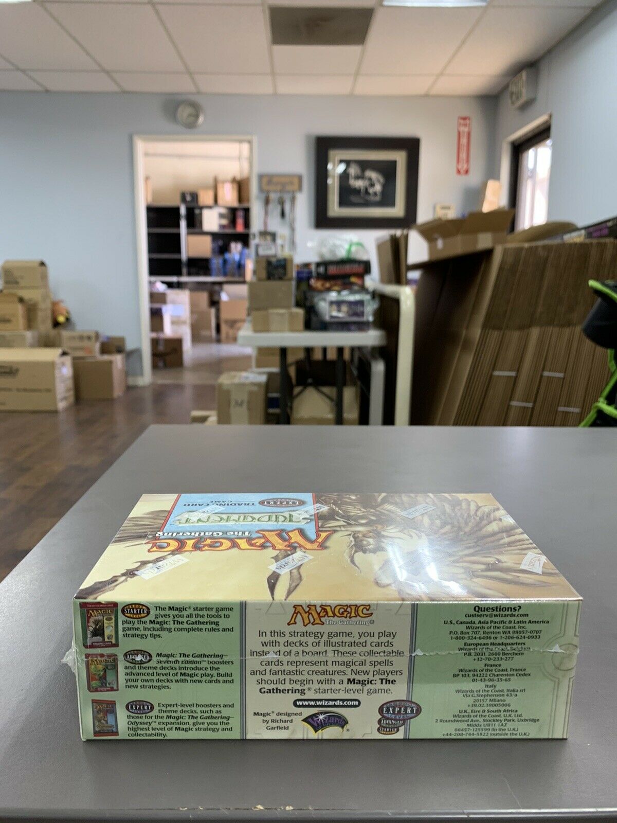 Judgment Booster Box (ENGLISH) FACTORY SEALED BRAND NEW MAGIC MTG Toystops Judgment Booster Box (ENGLISH) FACTORY SEALED BRAND NEW MAGIC MTG Toystops