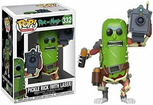 FUNKO POP! Animation Pickle Rick with Lasers # 332 Rick and Morty w/ Protector