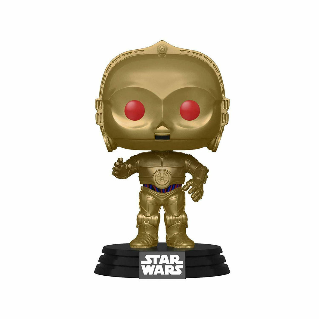 Funko Pop Star Wars Rise of The Skywalker - C-3PO Red Eyes With Protector