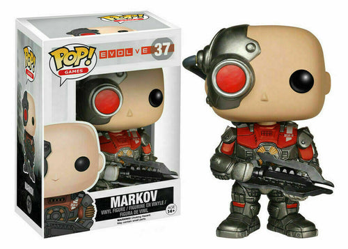 Funko POP! Games: Evolve MARKOV Figure #37 DAMAGE BOX