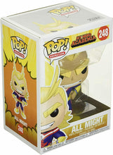 Load image into Gallery viewer, Funko Pop Animation: My Hero Academia - All Might Vinyl Figure w/ Protector