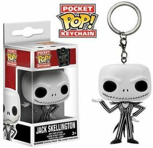 Pop Jack Skellington Keychain The Nightmare Before Christmas