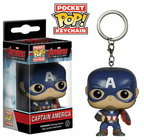 Marvel Avengers 2 Age of Ultron: Captain America Pocket POP Key Chain