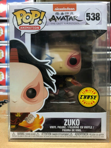 Funko POP! Animation: Avatar The Last Airbender ZUKO Chase w/ Protector MINT