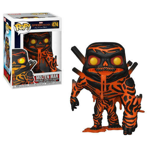 NEW Funko Pop! Spider-Man Far From Home Molten Man #474 IN STOCK