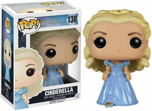 Funko Pop Disney Cinderella Live Action - Cinderella Figure w/ Protector VAULTED