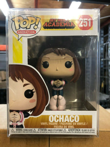 Funko POP! Animation: My Hero Academia OCHACO Figure #251 w/ Protector