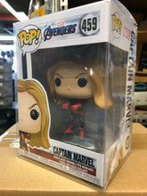 Load image into Gallery viewer, Funko POP! Marvel: Avengers Endgame CAPTAlN MARVEL Figure #459 DAMAGE BOX