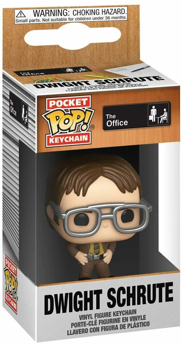 Funko POP! The Office DWIGHT SCHRUTE Pocket Keychain