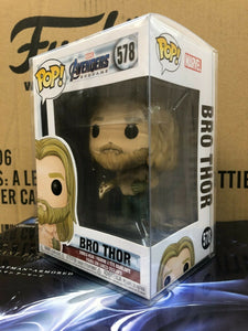 Funko POP! Marvel: Avengers Endgame BRO THOR with Pizza Figure #578 w/ Protector