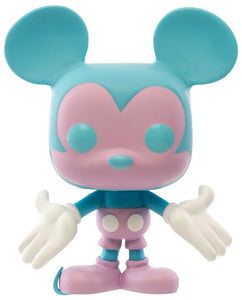 FUNKO POP! DISNEY MICKEY MOUSE BLUE & PURPLE 90TH # 01 SHOP EDITION w/ Protector