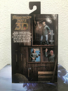 NECA Friday the 13th Part 3 3D JASON VOORHEES 7" Action Figure