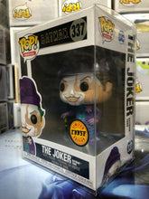 Load image into Gallery viewer, Funko POP! Heroes: Batman 1989 THE JOKER with HAT Chase Figure #337 w/ Protector