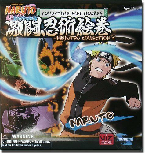 Toynami Naruto Shippuden Ninjutsu Collection 4 Inch Series 1 Figure Naruto