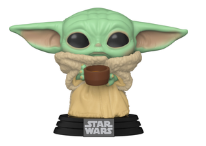 Funko POP! Star Wars The CHILD with Cup Figure #378 w/ Protector