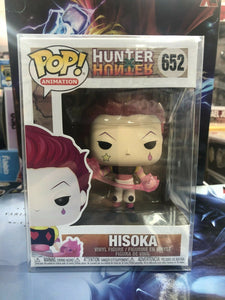 Funko POP! Anime: Hunter X Hunter HISOKA Figure #652 w/ Protector