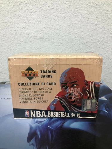 1994-95 UPPER DECK COLLECTOR'S CHOICE FRENCH BASKETBALL Cards Hobby BOX
