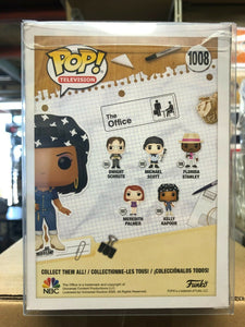 POP TV vinyl figure: The Office S5 - Casual Friday Kelly #1008 w/Protector