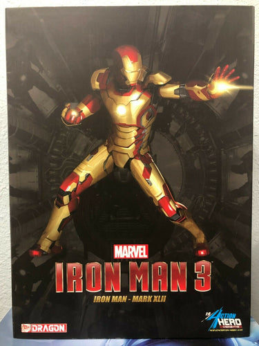 DRAGON MODELS Iron Man 3 IRON MAN Mark 42 Action Hero Vignette
